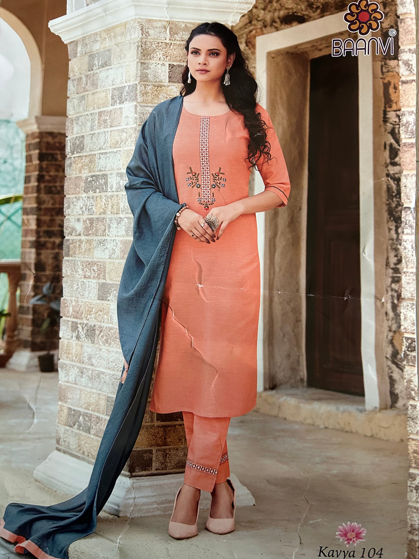 Kavya cotton suit set