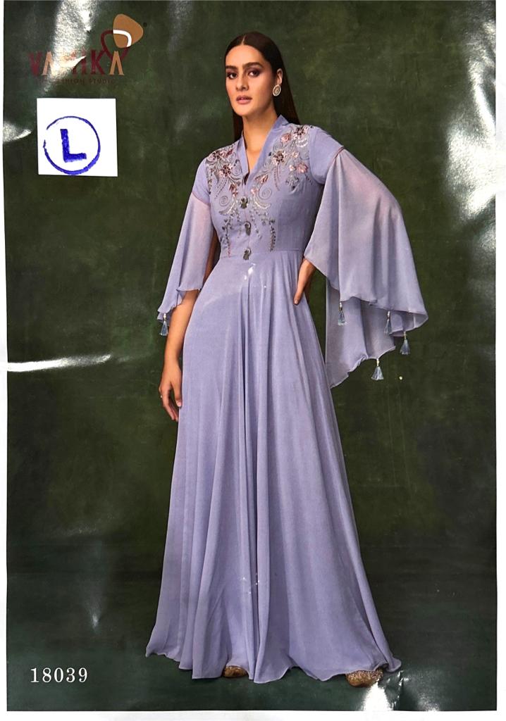 Georgette Gowns The Alankaran Georgette Gowns The Alankaran